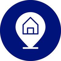 Property Location Creative Icon Design vector