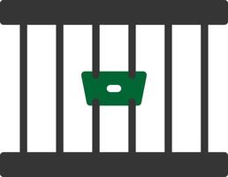 Jail Creative Icon Design vector