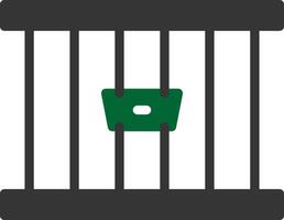 Jail Creative Icon Design vector