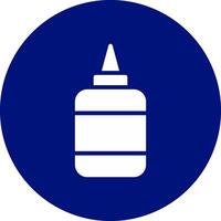 Glue Creative Icon Design vector
