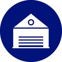 Warehouse Creative Icon Design vector