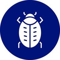 Bug Creative Icon Design vector