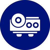 Projector Creative Icon Design vector