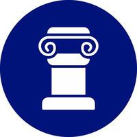 Pillar Creative Icon Design vector