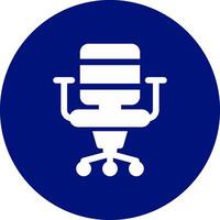 Office Chair Creative Icon Design vector