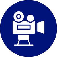 Video Camera Creative Icon Design vector
