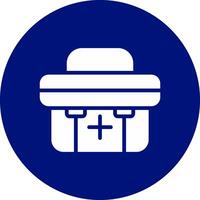 First Aid Kit Creative Icon Design vector