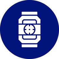 Space Capsule Creative Icon Design vector