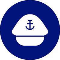 Captain Creative Icon Design vector