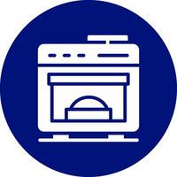 Oven Creative Icon Design vector