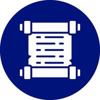 Scroll Creative Icon Design vector