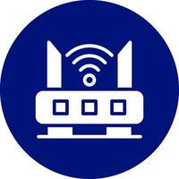Router Creative Icon Design vector