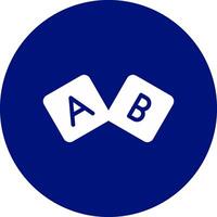 Abc Block Creative Icon Design vector