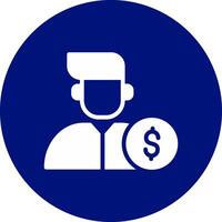 Businessman Creative Icon Design vector