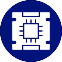 Processor Creative Icon Design vector
