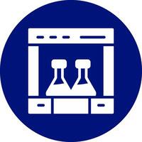 Chemistry Creative Icon Design vector