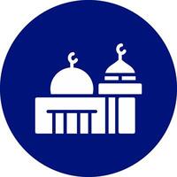Mosque Creative Icon Design vector