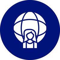 Globe Creative Icon Design vector