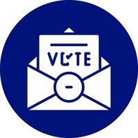 Vote Creative Icon Design vector