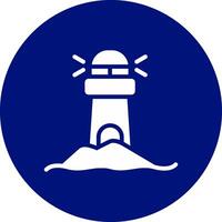 LightHouse Creative Icon Design vector