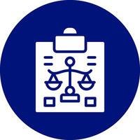 Lawsuit Creative Icon Design vector