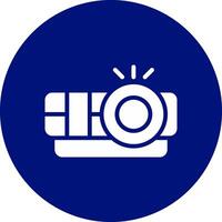 Projector Creative Icon Design vector