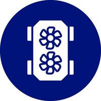 Pc Tower Creative Icon Design vector
