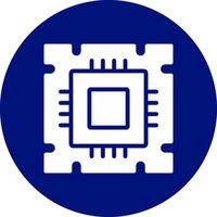 Processor Creative Icon Design vector