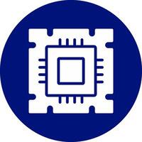 Processor Creative Icon Design vector