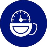 Tea Time Creative Icon Design vector