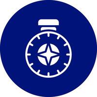 Compass Creative Icon Design vector