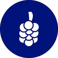 Grapes Creative Icon Design vector