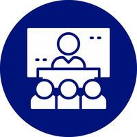 Class Creative Icon Design vector