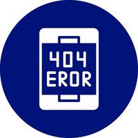 Error Creative Icon Design vector