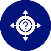glyph Circle Design vector