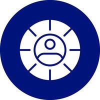 Targeting Creative Icon Design vector