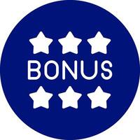 Bonus Creative Icon Design vector