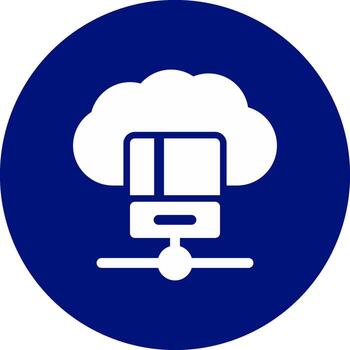 estudiar base de datos creativo icono diseño vector