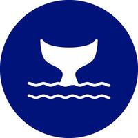 Whale Creative Icon Design vector