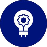 Idea Generation Creative Icon Design vector