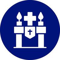 Altar Creative Icon Design vector