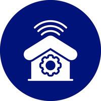 Home Automation Creative Icon Design vector
