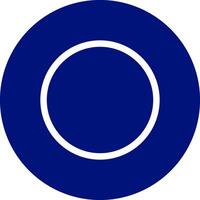 Circle Creative Icon Design vector