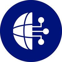 Cyberspace Creative Icon Design vector