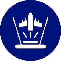 Ar Flight Training Creative Icon Design vector