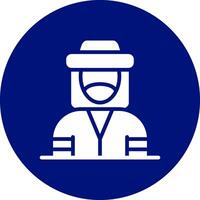 Face Shield Creative Icon Design vector