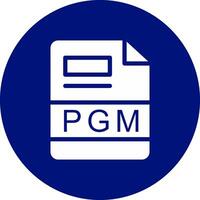 PGM Creative Icon Design vector