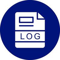 LOG Creative Icon Design vector