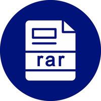 rar Creative Icon Design vector
