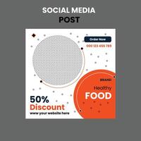 social media post vector